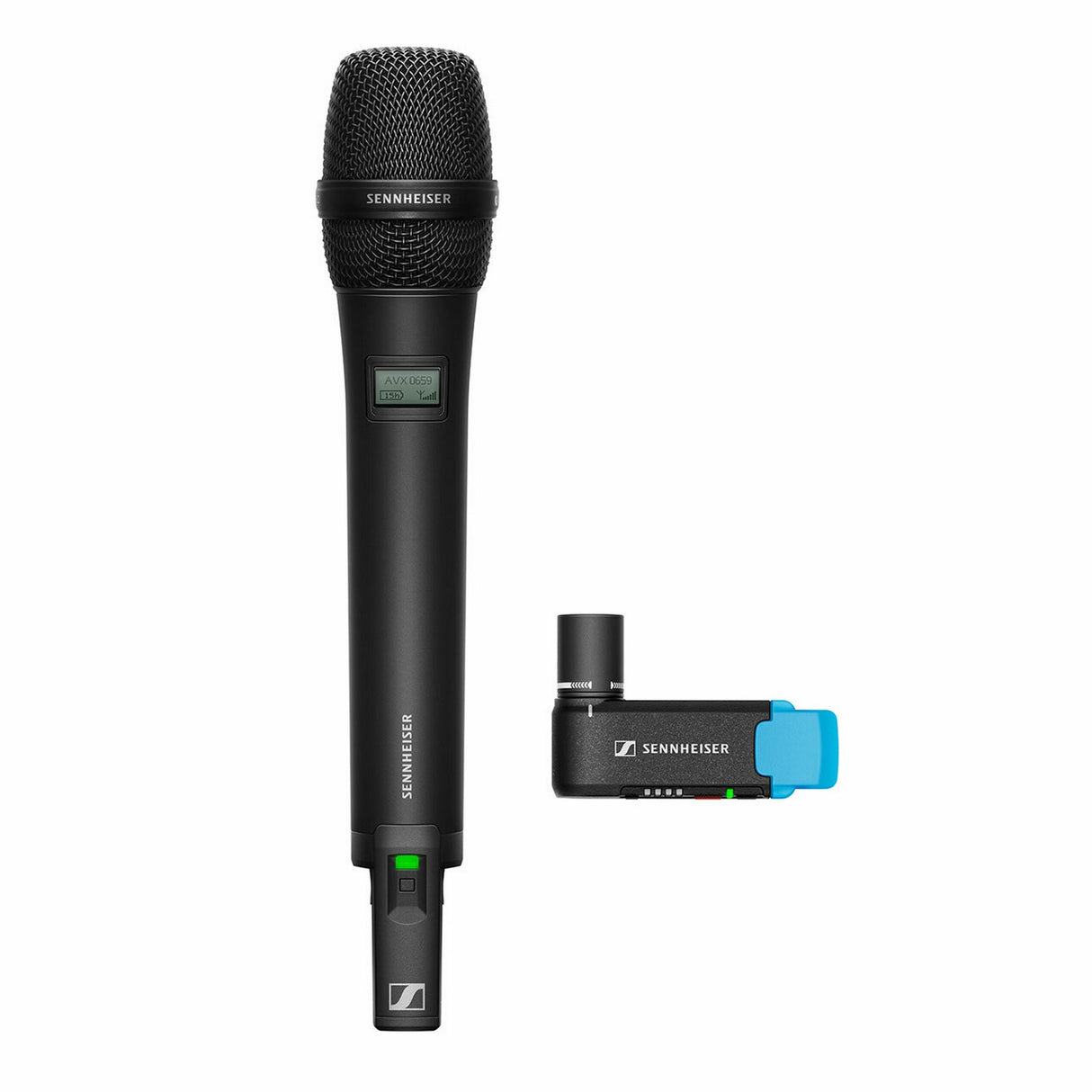 Sennheiser AVX ME2/835 Set-4 Wireless Microphone Handheld System for Cameras, 1920-1930 MHz