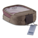 Gruv Gear Elite Bento Box Pewter Crimson Half Slim