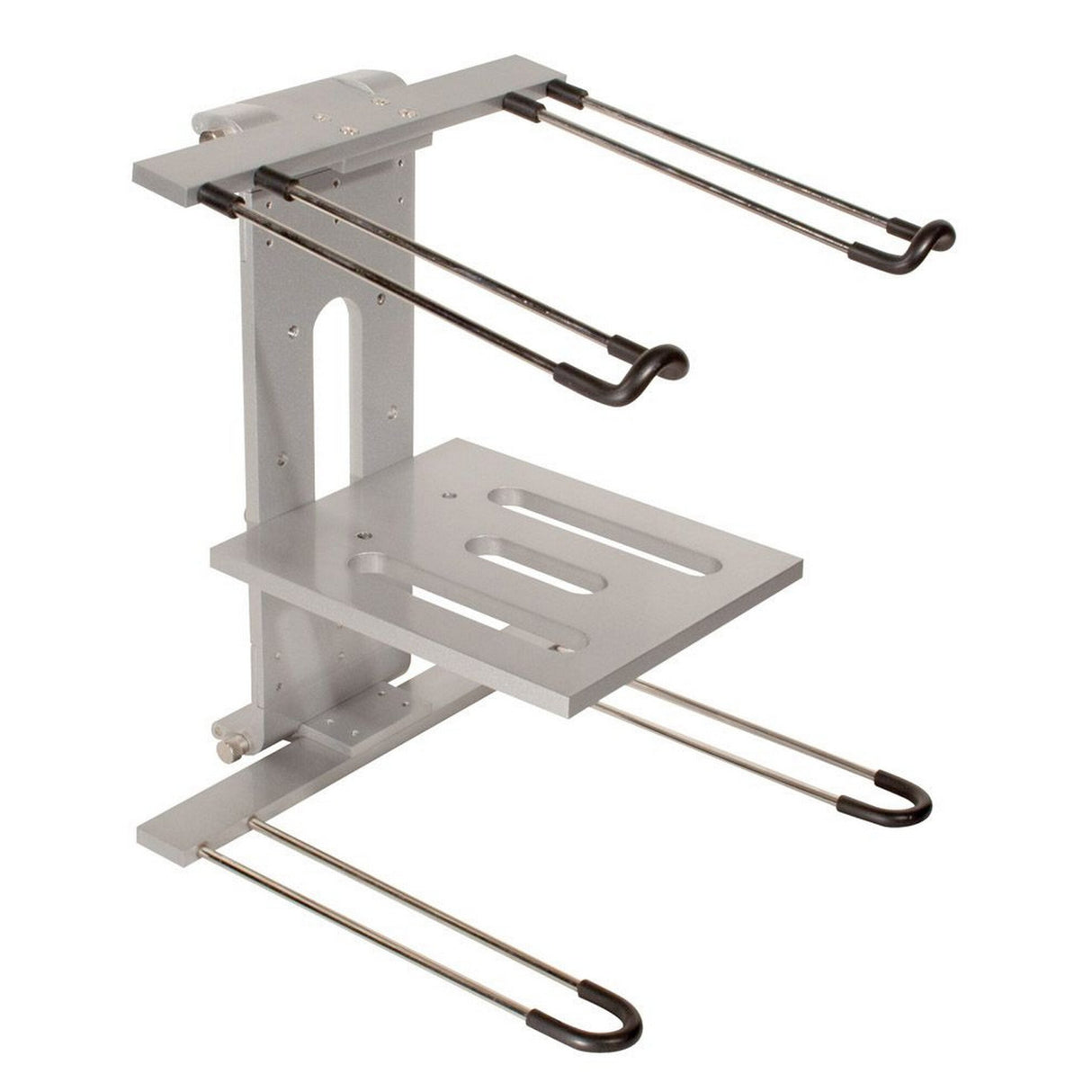 Ultimate Support JS-LPT400 JamStands Series Aluminum Double-Tier, Multi-Purpose Laptop/DJ Stand