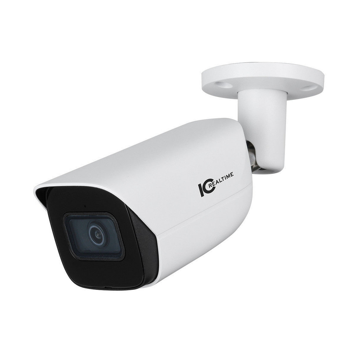 IC Realtime IPEL-B80F-IRW2 8MP IP Indoor/Outdoor Small Size Bullet Camera, White