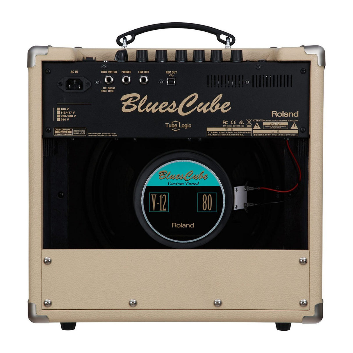 Roland BC-HOT-VB | 30 Watts Studio Stage Tube Tone Guitar Combo Blues Amplifier Vintage Blond