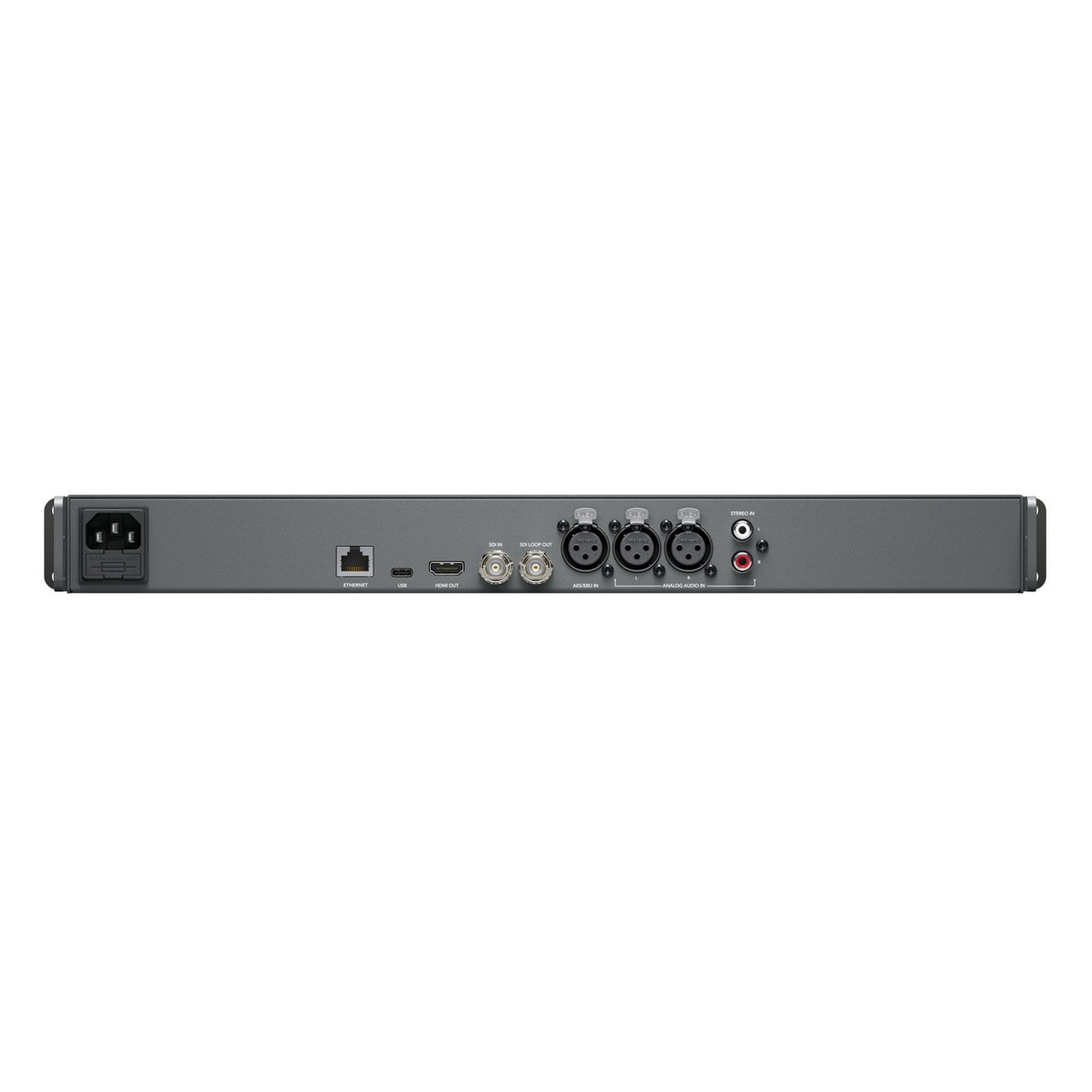 Blackmagic Design Audio Monitor 12G | Broadcast Quality Analog AES/EBU and SDI Audio Monitoring