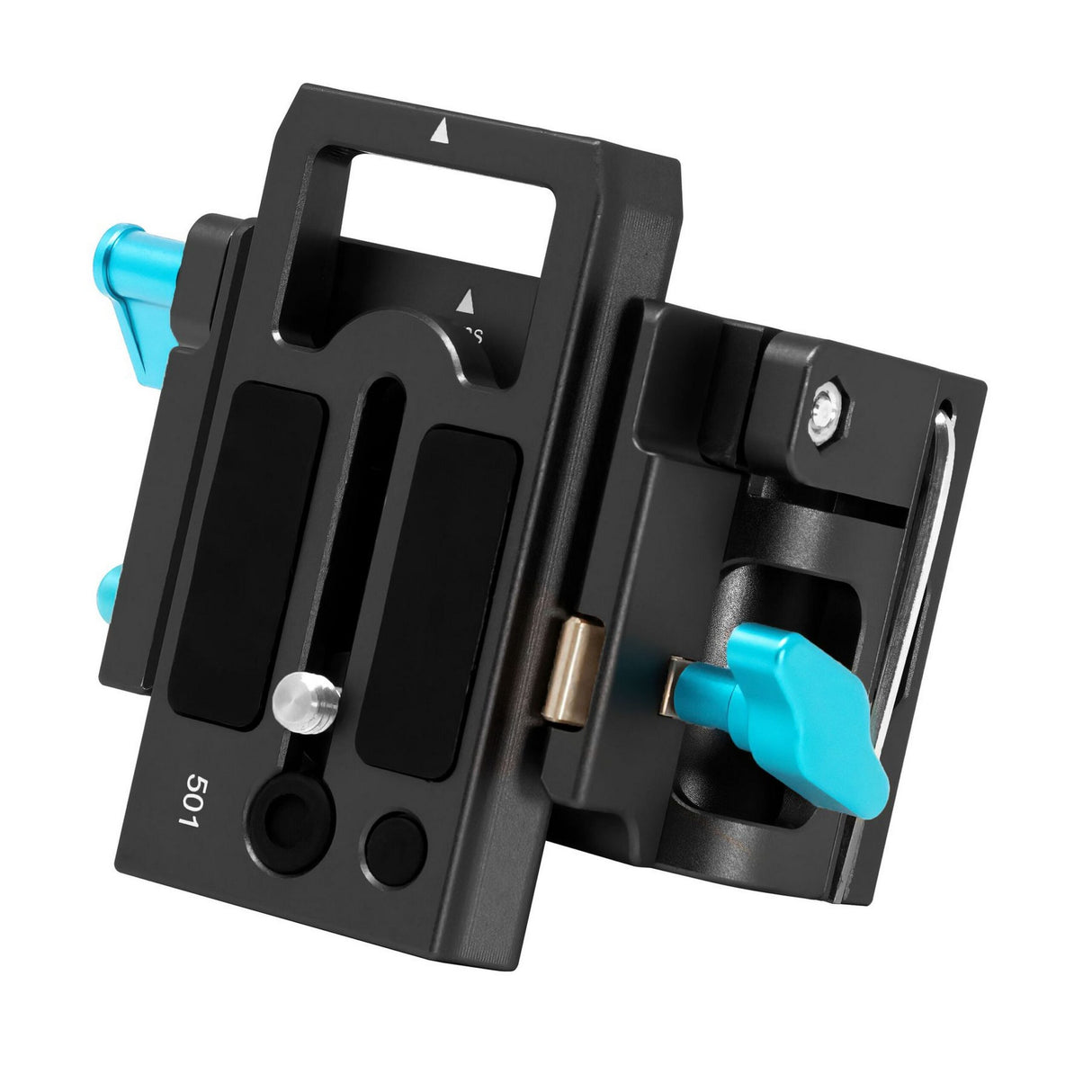 Kondor Blue 15mm LWS Arri/501 Side Loading Baseplate for Red Komodo/BMPCC/Mirrorless, Black