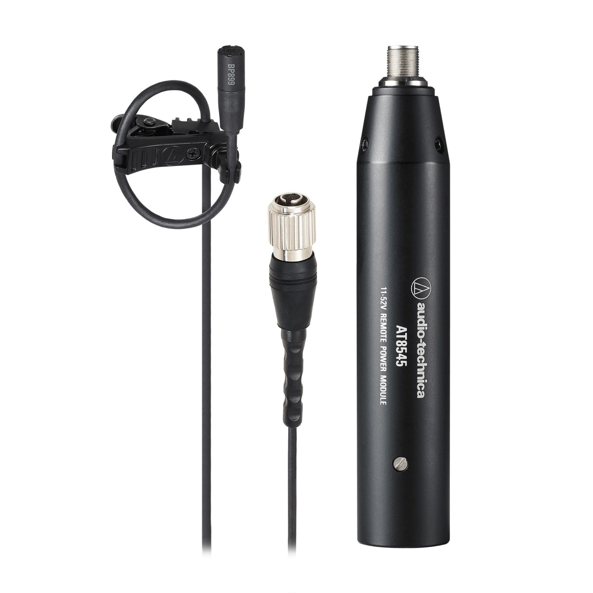 Audio-Technica BP899 Omnidirectional Condenser Lavalier Microphone, 4 Pin Connector
