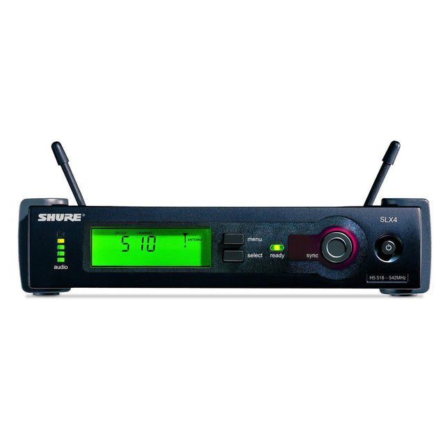 Shure SLX4 Single Channel Diversity Receiver L4 638-662 MHz (Used) - used