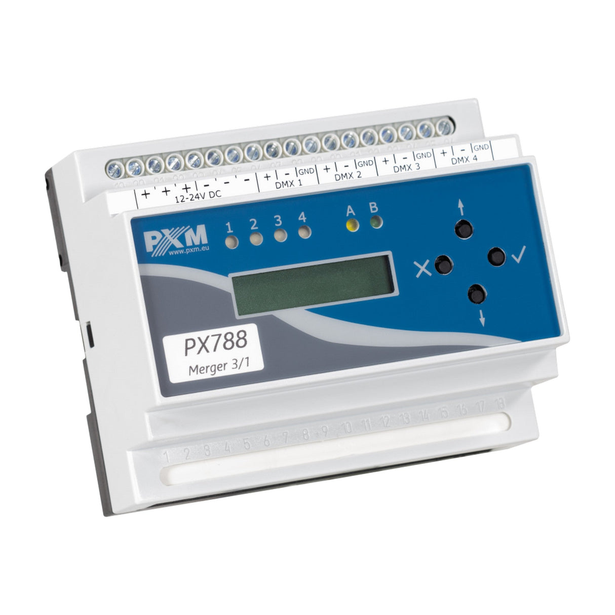 PXM PX788 3/1 DMX Signal Merger