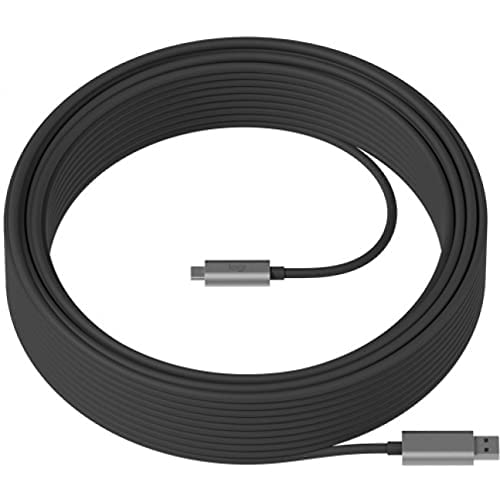 Logitech Strong USB-A to USB-C Cable, 10m