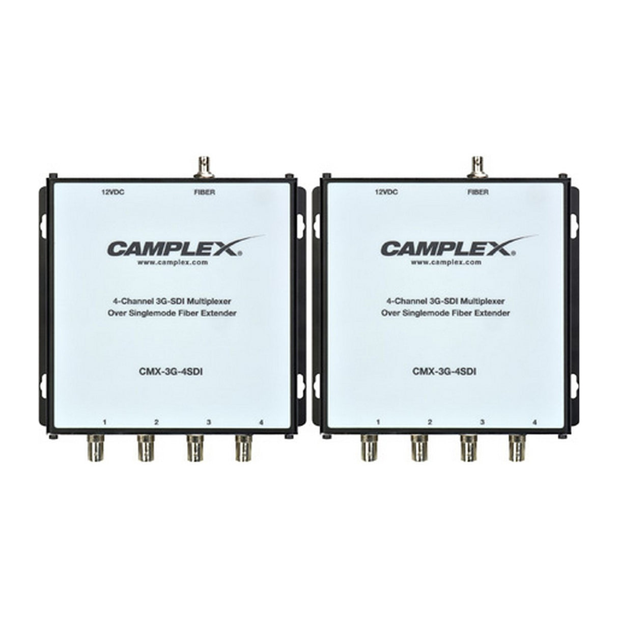 Camplex CMX-3G-4SDI | 4 Channel 3G SDI Multiplexer Over Singlemode Fiber Extender