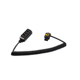 IndiPRO SDT4WS SafeTap Connector Cable to Coiled 4-Way D-Tap Splitter Cable Converter Non-Regulated