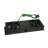 Lowell FW2-RDT Whisper Rear Door Fan Panel Thermo-Cord 2 Fans