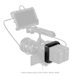 SmallRig 5537 NP-F Battery Adapter Plate Kit with UPS for 15mm Rods