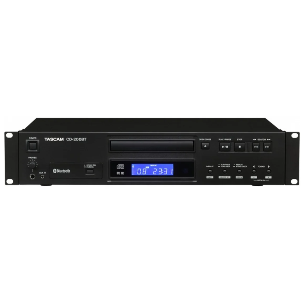 Tascam CD-200BT Professional CD Player with Bluetooth