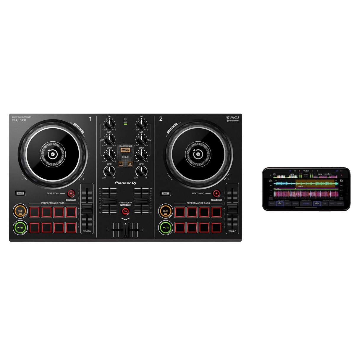 Pioneer DJ DDJ-200 Smart DJ Controller