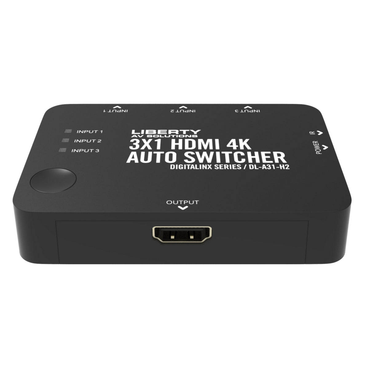 DigitaLinx DL-A31-H2 18G 3 x 1 HDMI Audo Switcher