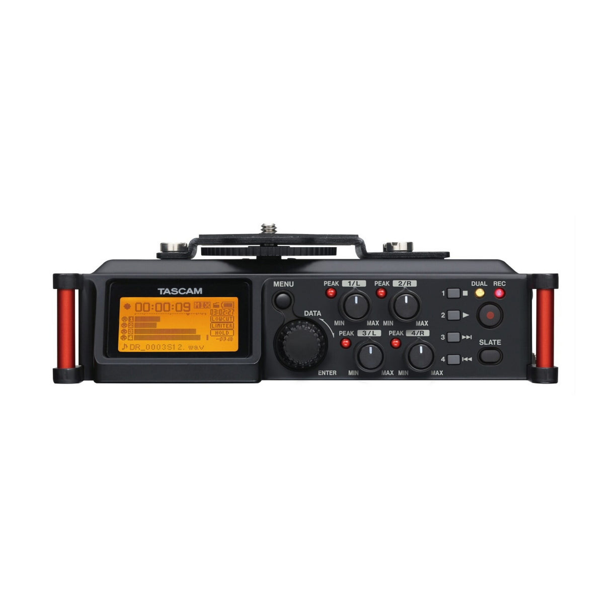 Tascam DR-70D Four XLR Inputs and Stereo Mic for Versatile Audio Production