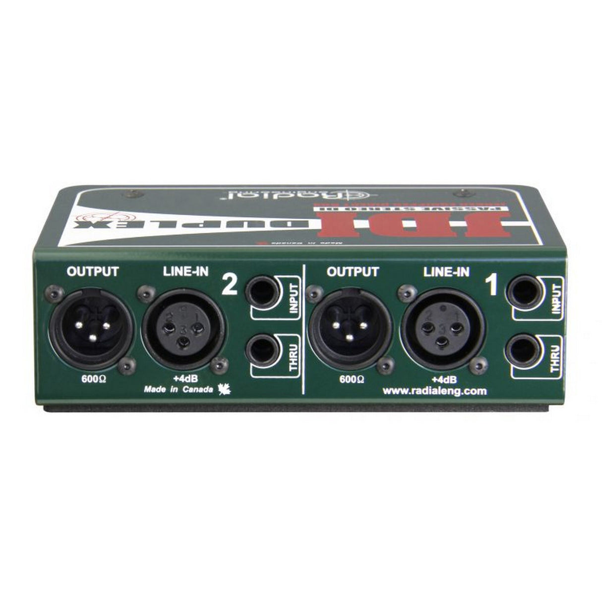 Radial Duplex 2-Inputs Stereo Passive DI