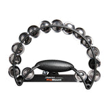 Rhythm Tech RTPRO10 Pro Tambourine Black with Nickel Steel Jingles