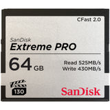 SanDisk - SanDisk Extreme PRO 64GB CFast 2.0 Card - SDCFSP-064G-G46D