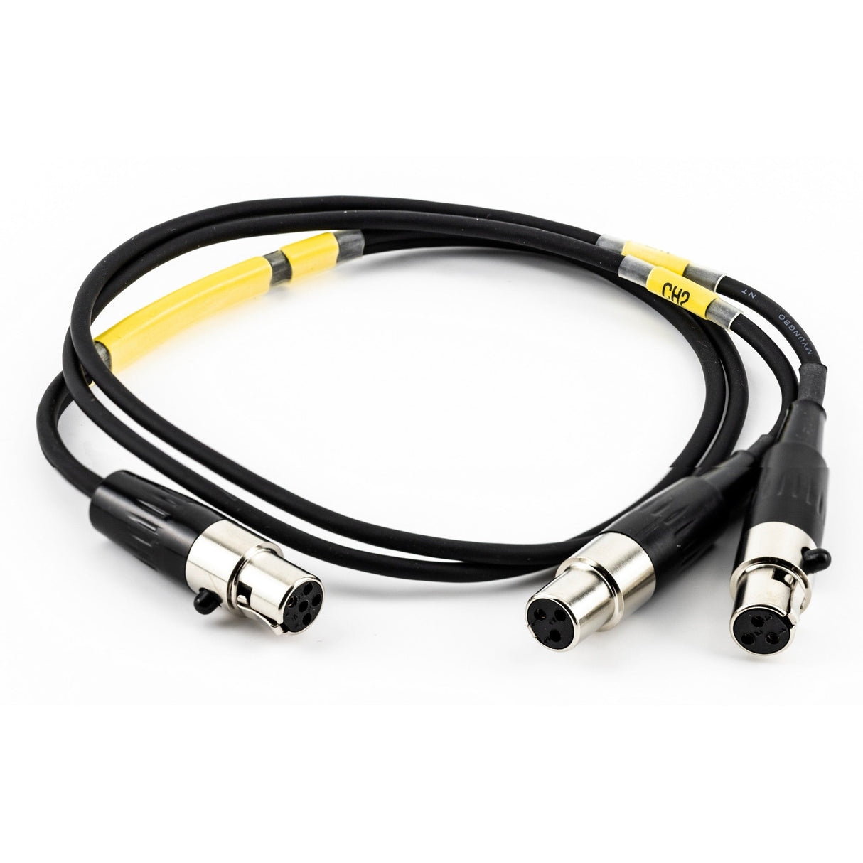 Lectrosonics MCTA5TA3F2 TA5F to 2 TA3F Audio Cable for Portable Digital Receivers