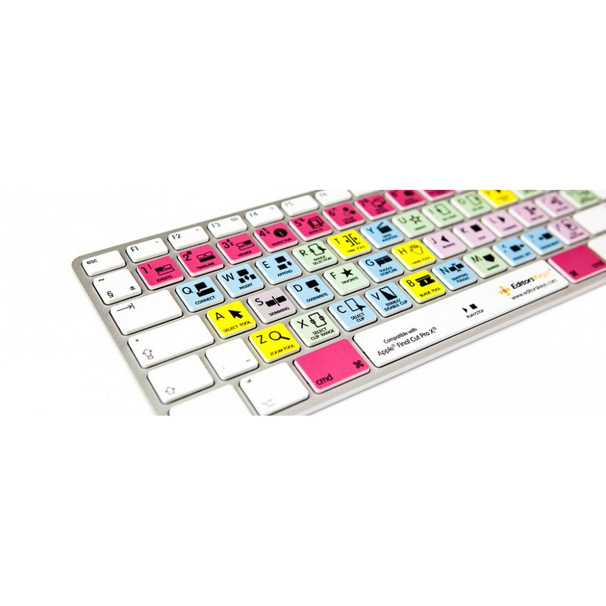 Editors Keys Dedicated Keyboard for Final Cut Pro X | Apple Shortcut Wired Keyboard