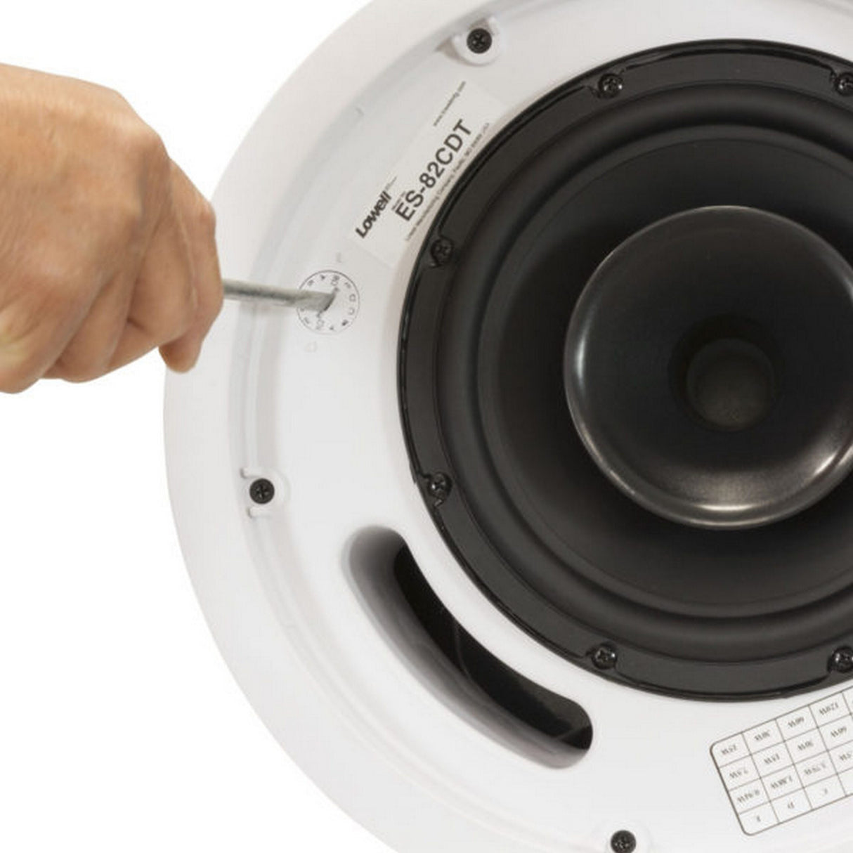 Lowell ES-82CDT 8-Inch 150W Coaxial Compression Speaker, Single Unit