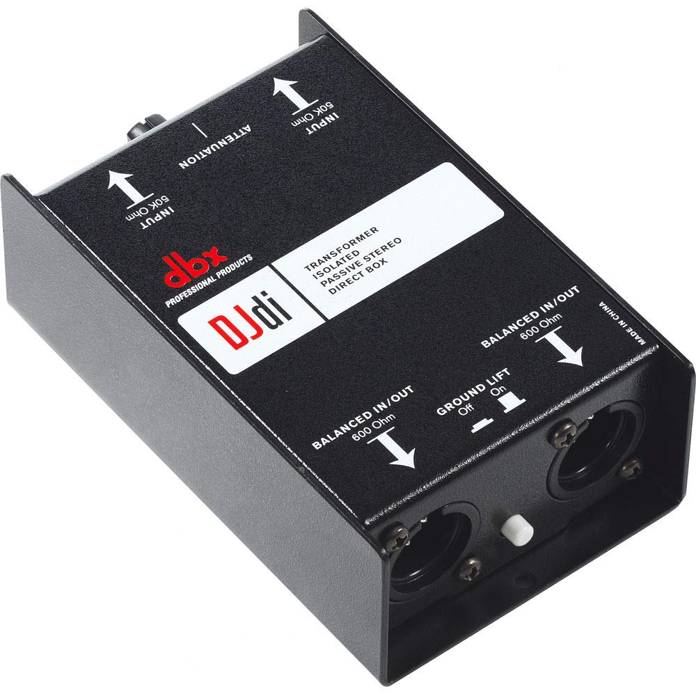 DBX DJDI 2 Channel Passive Direct Box