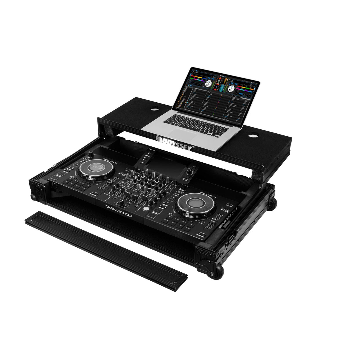 Odyssey Glide Style I-Board Flight Case for Denon DJ SC LIVE 4 with Laptop Platform (Used)