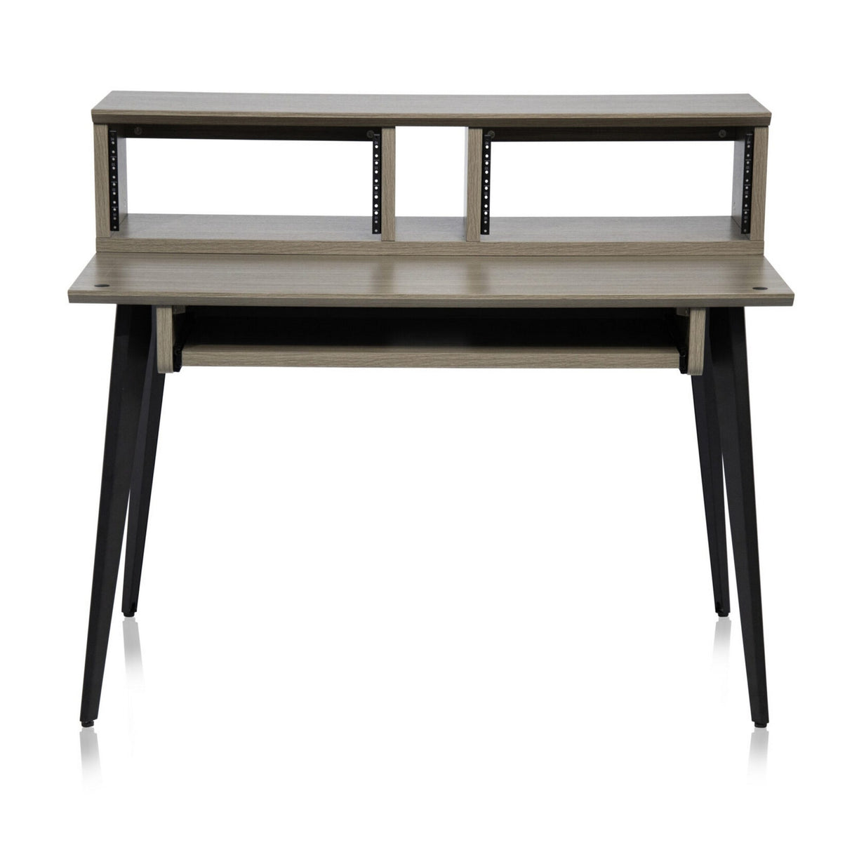 Gator GFW-ELITEDESK-GRY Elite Series Furniture Desk, Driftwood Grey Finish