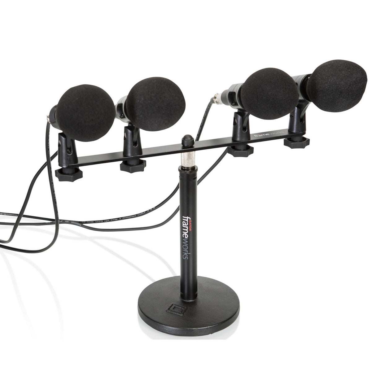 Gator GFWMIC1TO4 1-to-4 Microphone Mount Bar