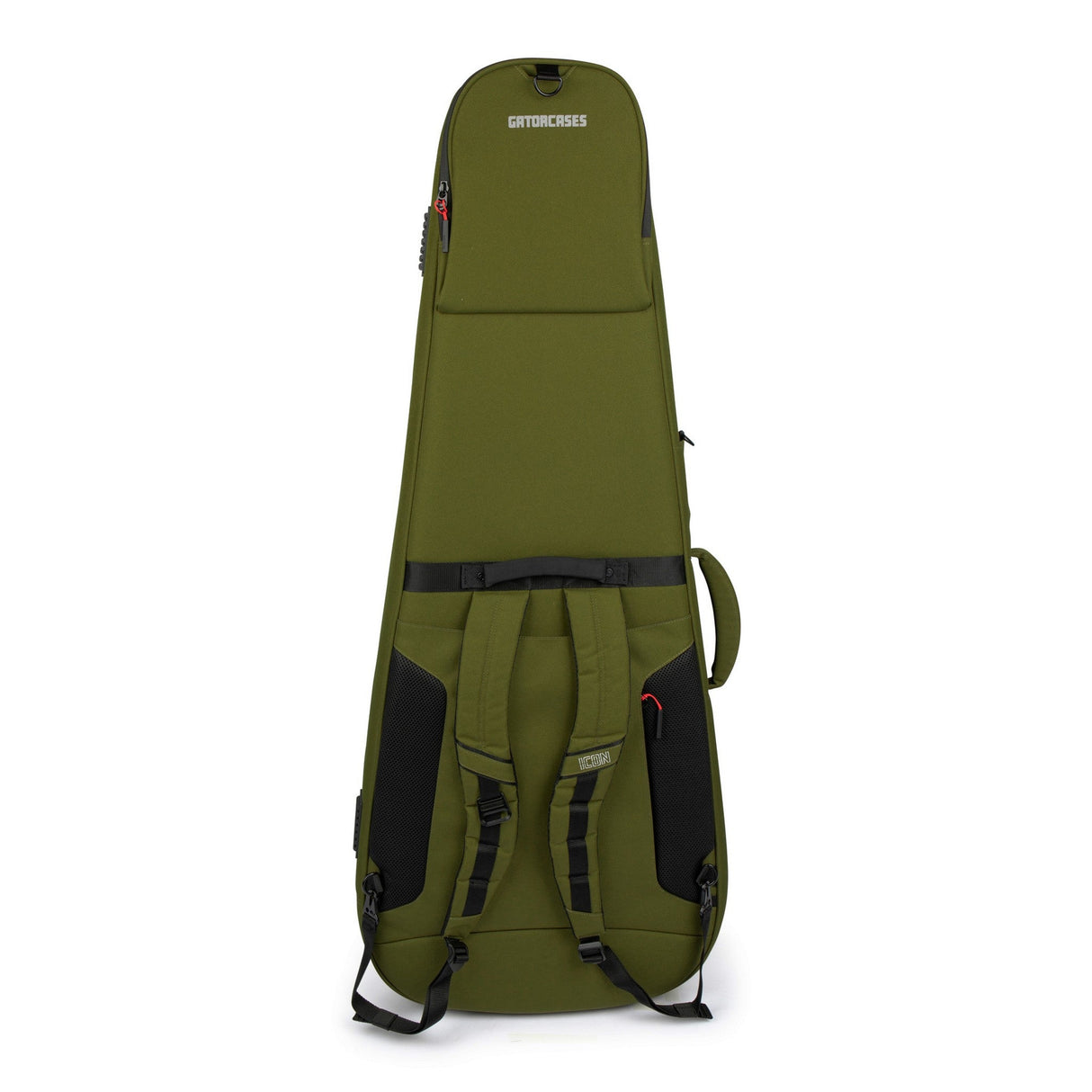 Gator G-ICON335-GRN ICON Series Gig Bag for 335 Style Electric Guitars Green - accessories