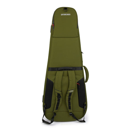 Gator G-ICON335-GRN ICON Series Gig Bag for 335 Style Electric Guitars Green - accessories