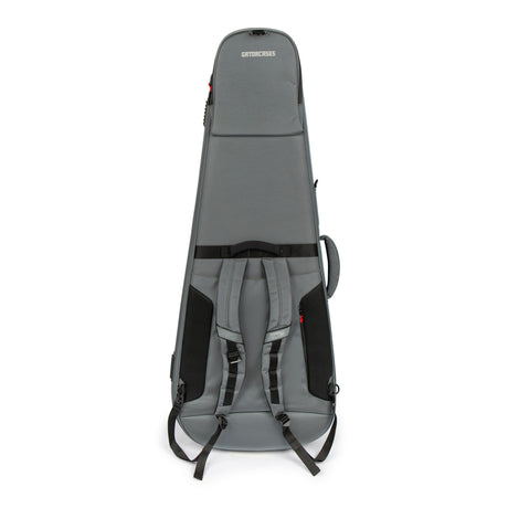 Gator G-ICON335-GRY ICON Series Gig Bag for 335 Style Electric Guitars Grey - accessories