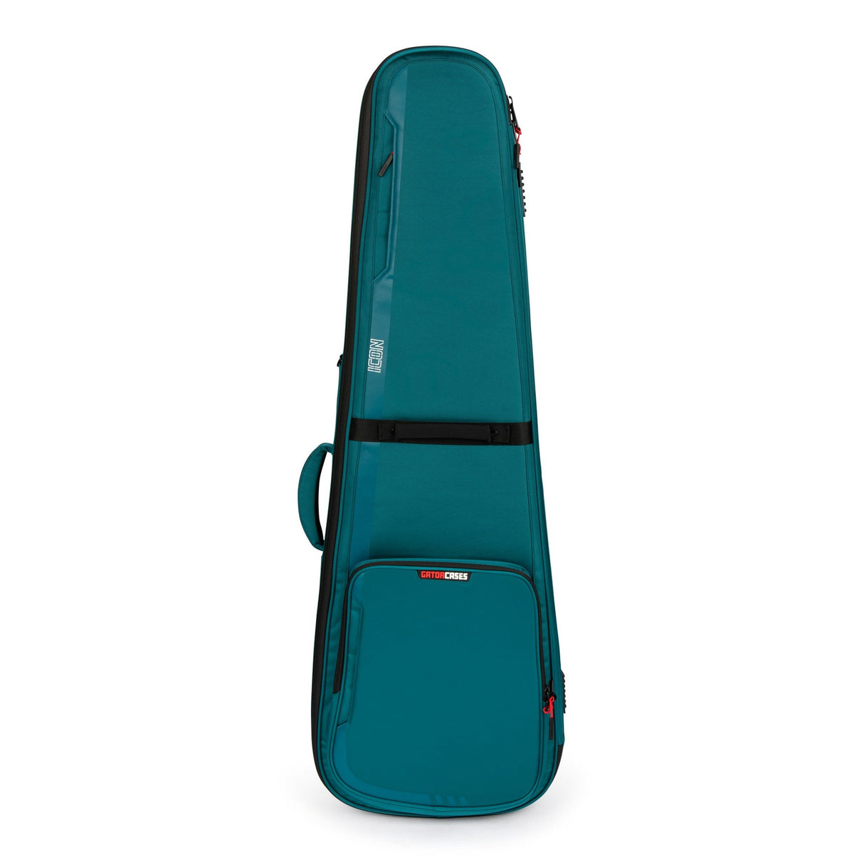 Gator G-ICONBASS-BLU ICON Series Gig Bag for Electric Bass Guitars Blue - accessories