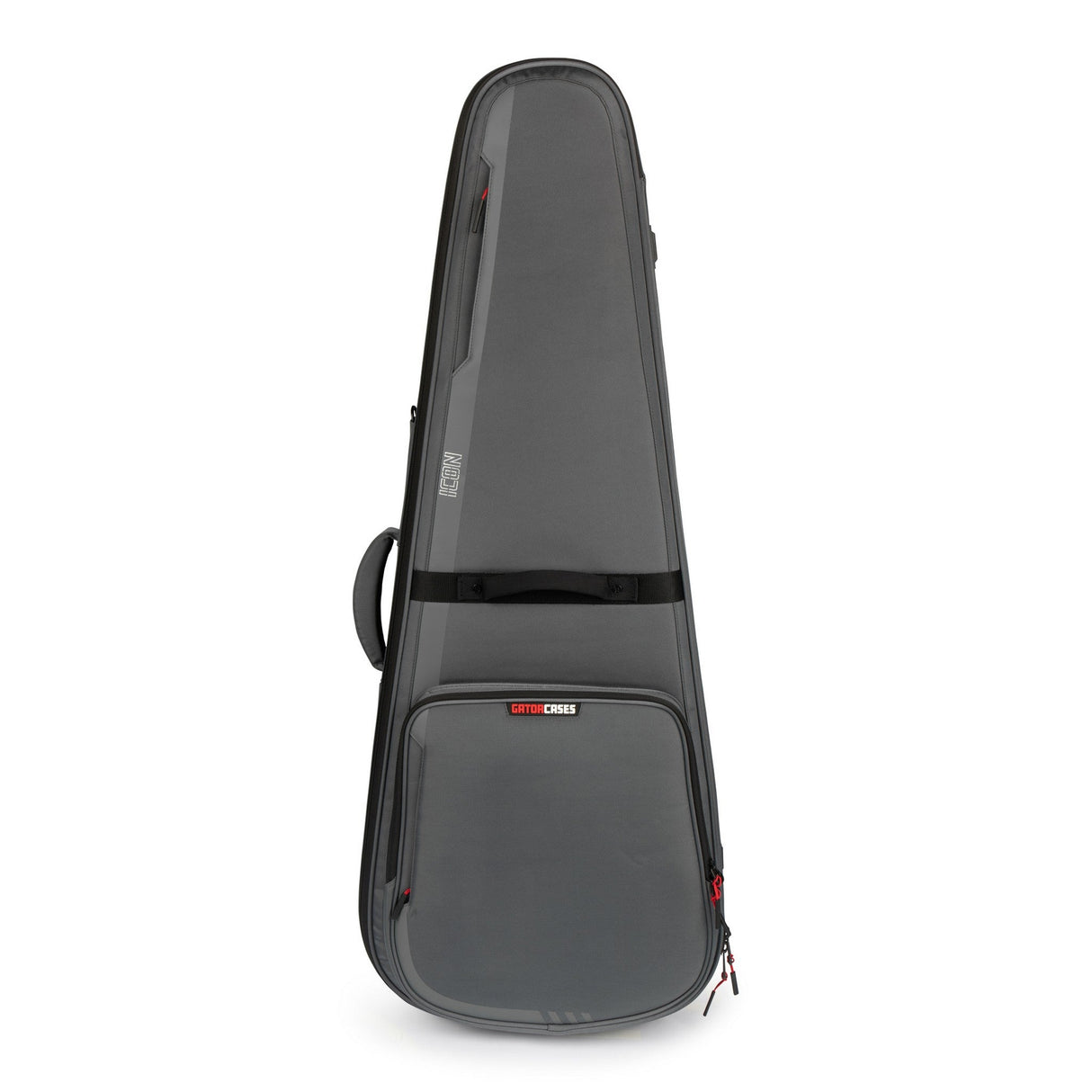 Gator G-ICONDREAD-GRY ICON Series Gig Bag for Dreadnaught Acoustic Guitars Grey - accessories