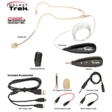 Galaxy Audio Trek GT-S24OWP 2.4GHz Mini Wireless Waterproof Headset System