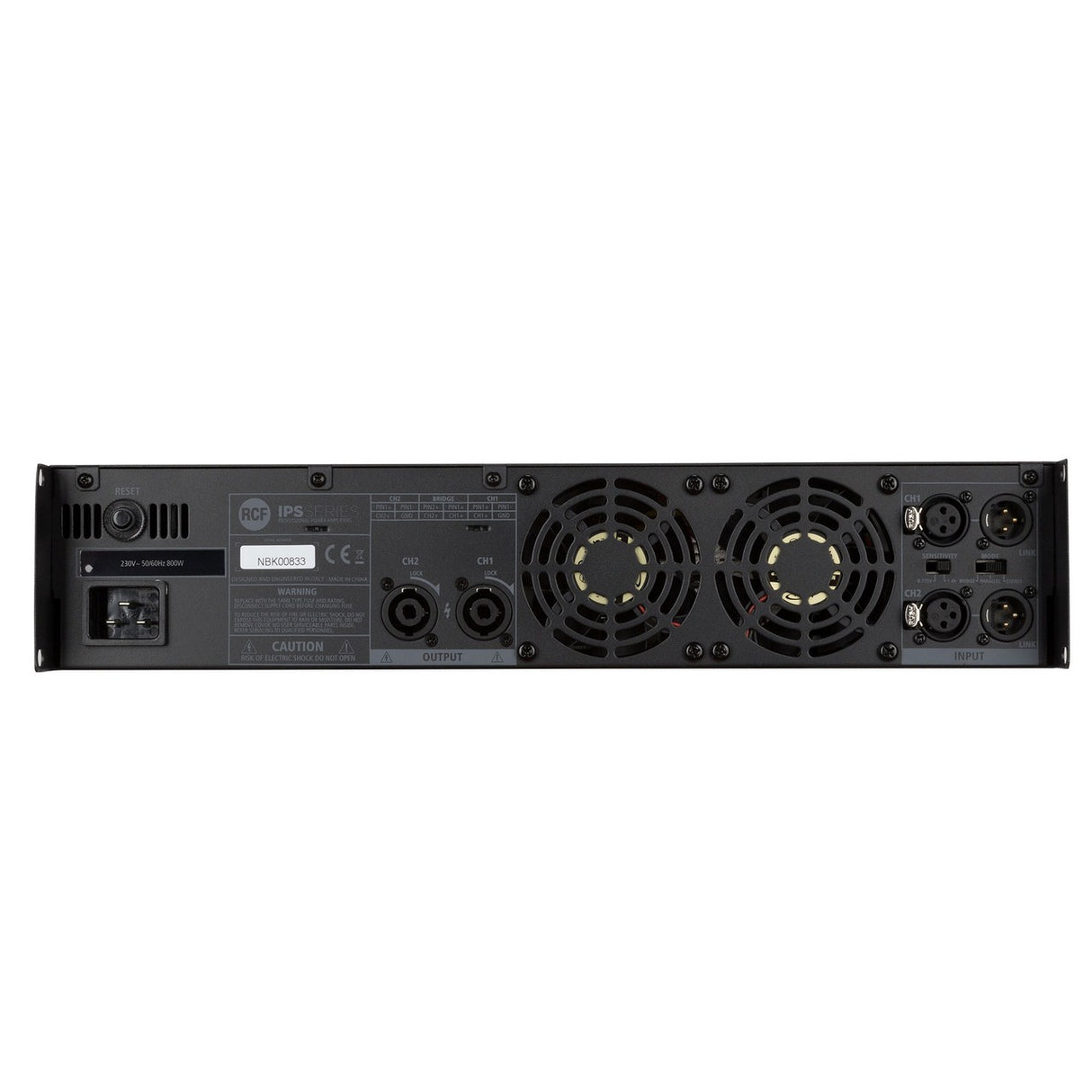 RCF IPS-3700 | 2x1500W Power Amplifier