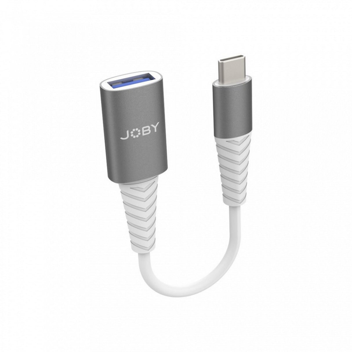 Joby JB01822 USB-C to USB-A 3.0 Adapter, Space Grey