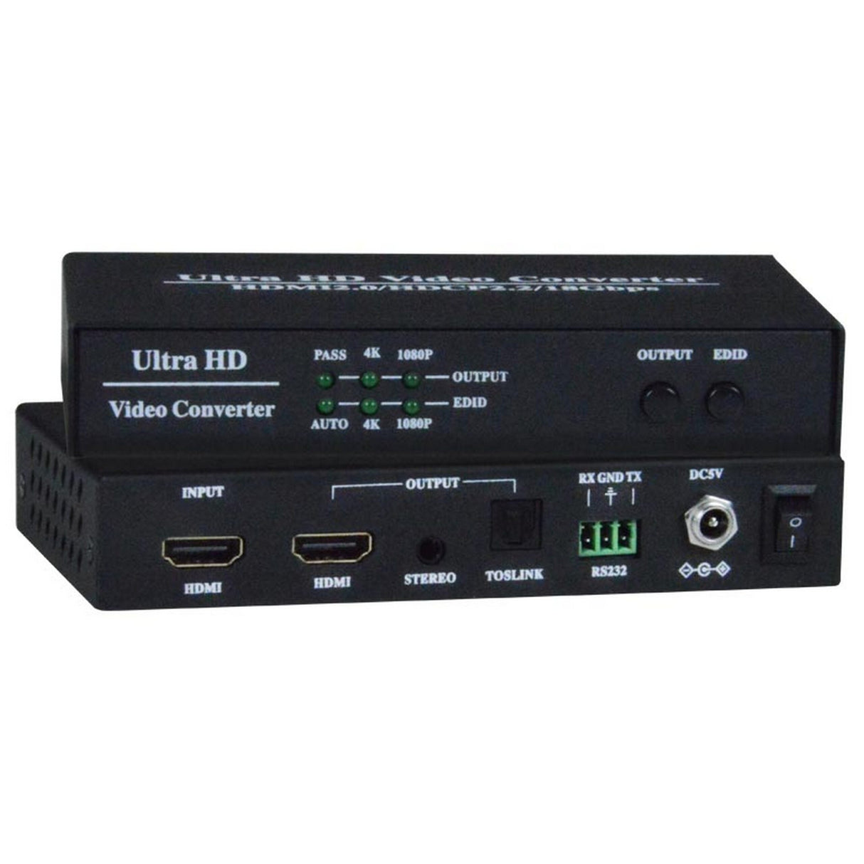 NTI 4K-HD-SCALER 4K HDMI Up/Down Scaler with Audio Extractor and HDCP 2.2 Converter