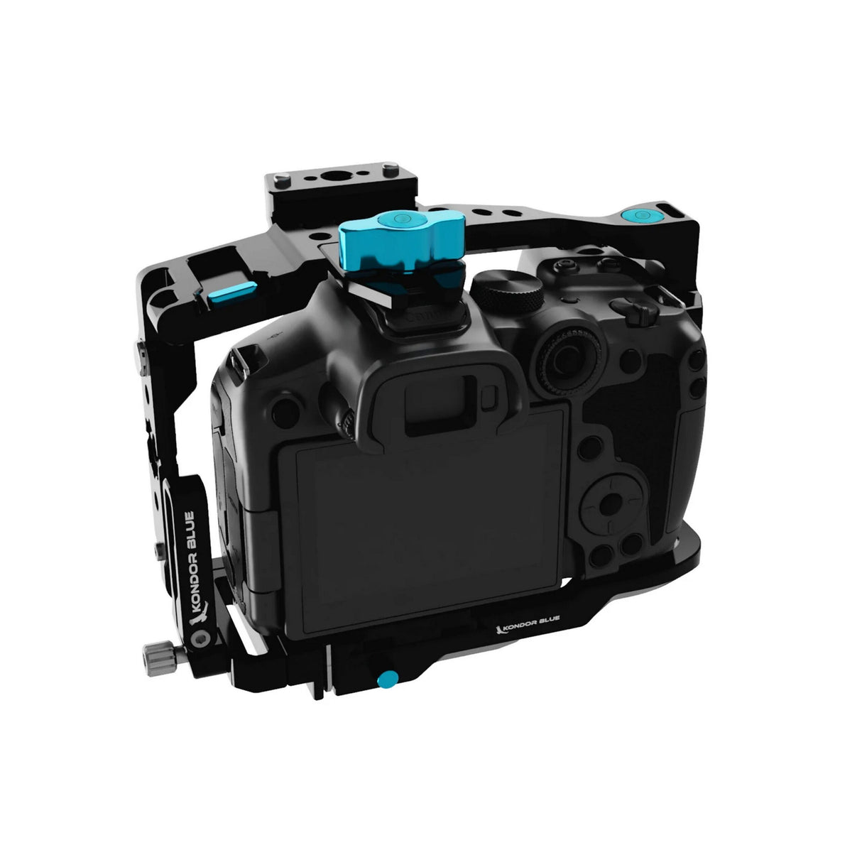 Kondor Blue Arca Cage without Handle for Canon R7, Raven Black