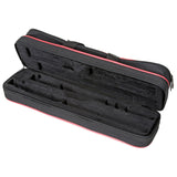 Kaces KBO-FLRD Lightweight Hardshell Flute Case, Red