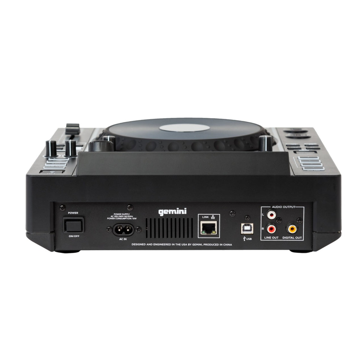 Gemini MDJ-900 CD/USB Media Player and MIDI Controller