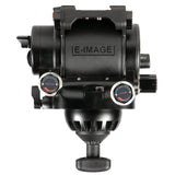 E-Image MH22 100mm Pro Fluid Head with Variable Counter Balance