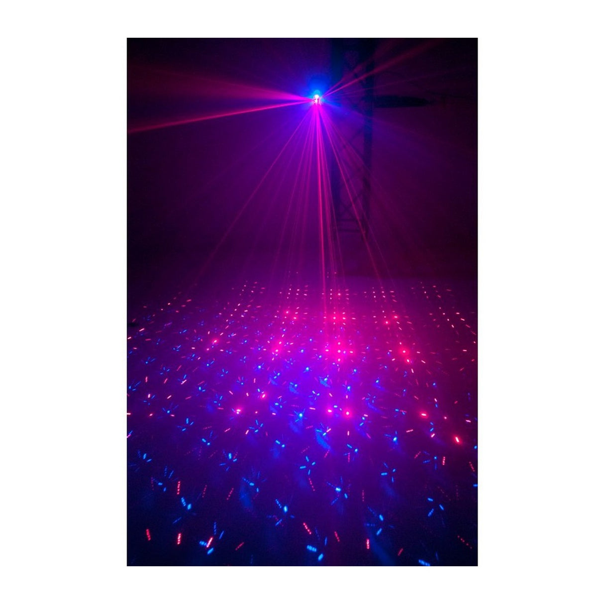 ADJ Micro Royal Galaxian II Portable Red and Blue Party Effects Light