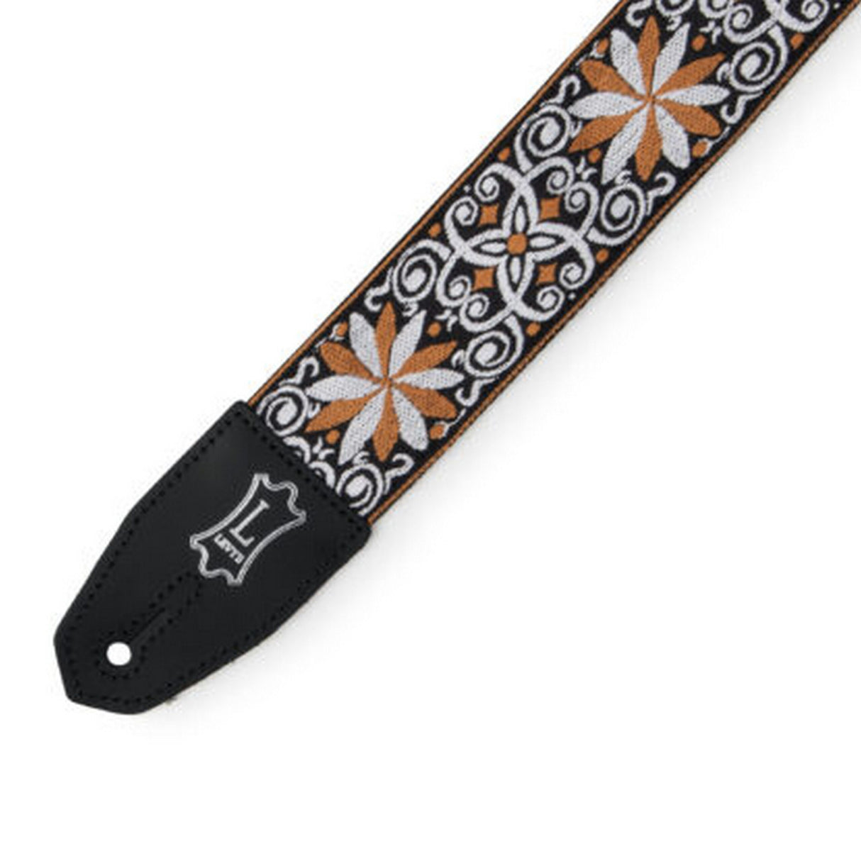 Levy's Right Height 2-Inch Wide Jacquard Weave Guitar Strap