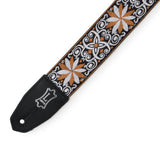 Levy's Right Height 2-Inch Wide Jacquard Weave Guitar Strap