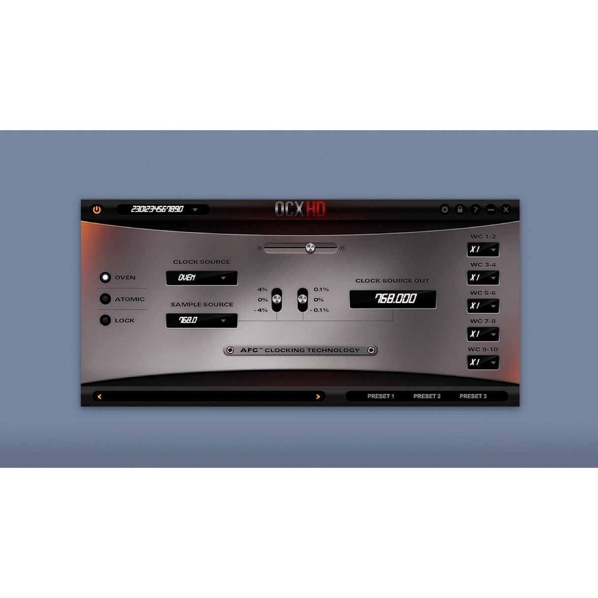 Antelope Audio OCX-HD 768 kHz HD Master Clock