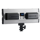 Bescor photonKB 3200-5600K Dual LED Studio Light and Battery Kit