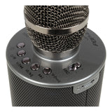 VocoPro Pop-Up Oke All-In-One Wireless Karaoke Microphone with Light Show Speaker
