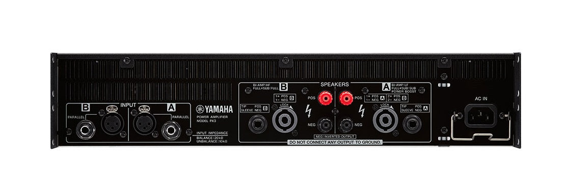 Yamaha PX3 | 8 Ohm 300W Channel Stereo Class D Amplifier