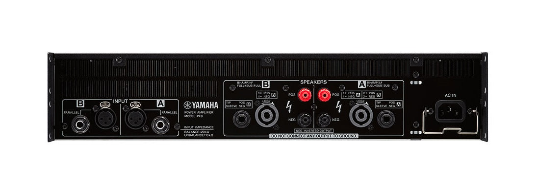 Yamaha PX8 | 8 Ohm 800W Channel Stereo Class D Amplifier